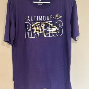 NFL Purple Baltimore Ravens Kids Short Sleeve Tee